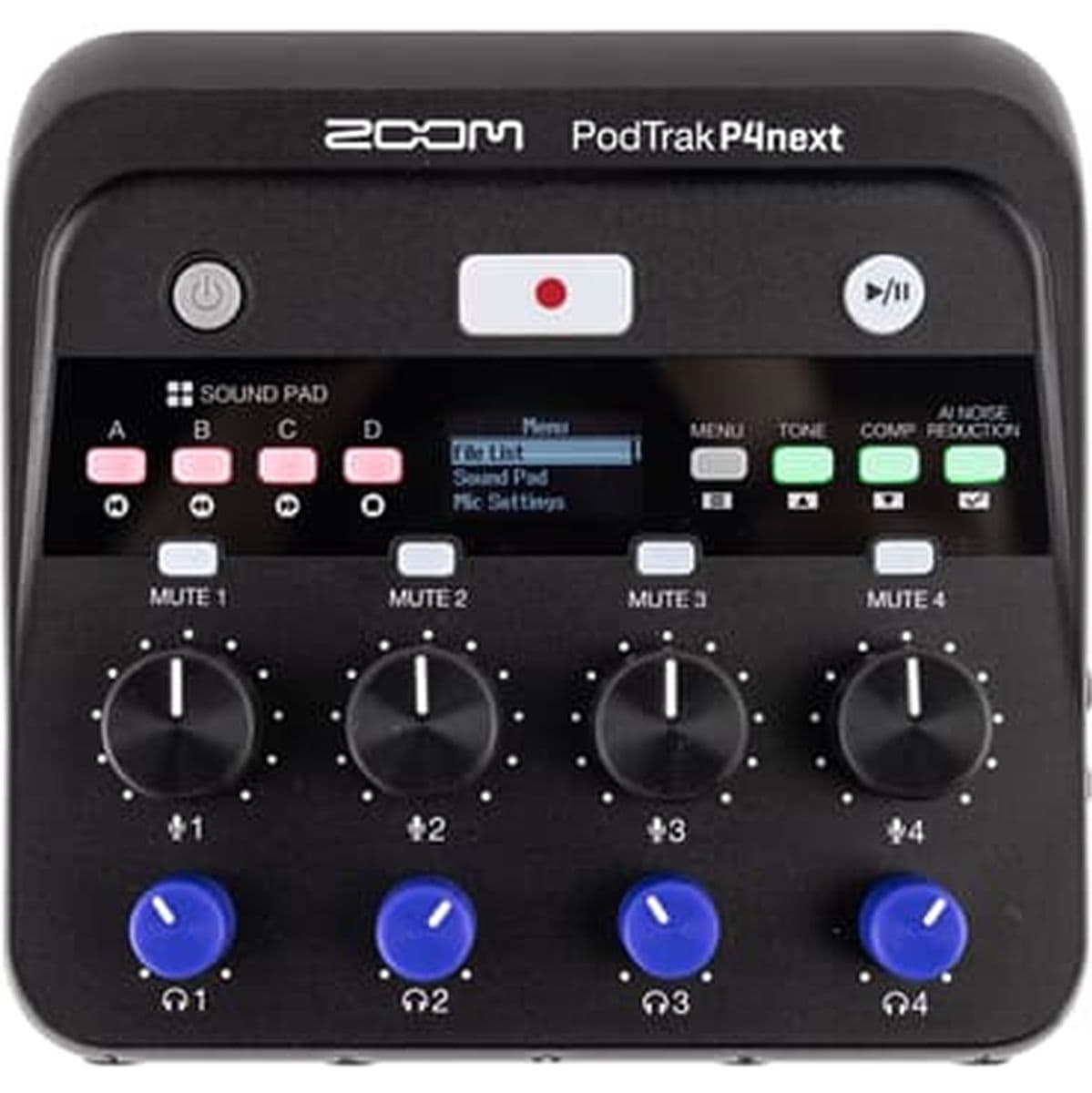 Podtrak P4NEXT — Zoom