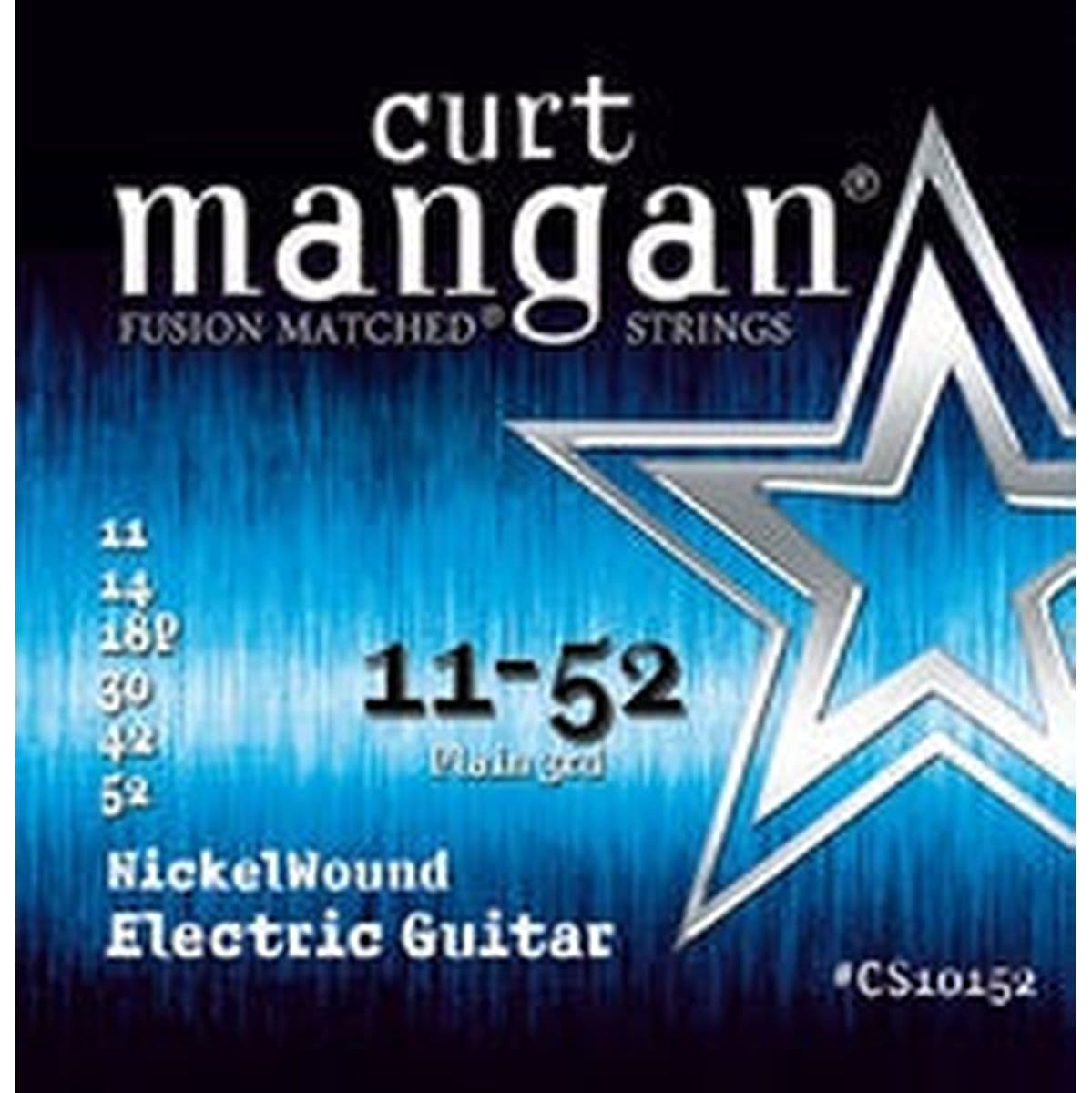 Guitar Nickel Wound Set 10152 11-52 Plain 3rd — Curt Mangan