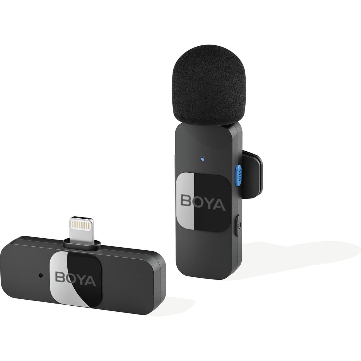 BY-V1 V2.0 Wireless Microphone For Lightning 1X Transmitter + 1X Receiver — Boya
