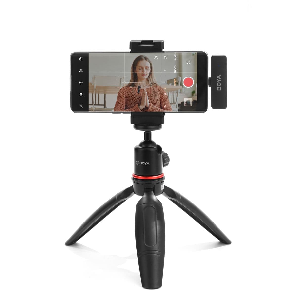 BY-V4U - 2.4GHz FOUR-Channel Wireless Mic w/ USB-C Plug — Boya