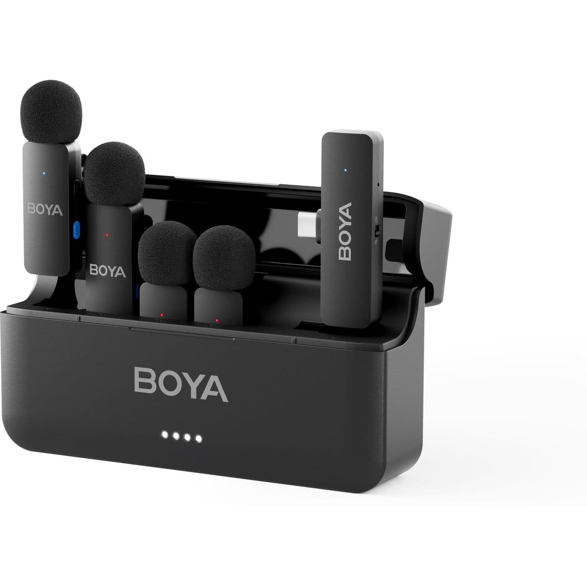 BY-V4 - 2.4GHz FOUR-Channel Wireless Mic w/ 3.5mm TRS Plug — Boya