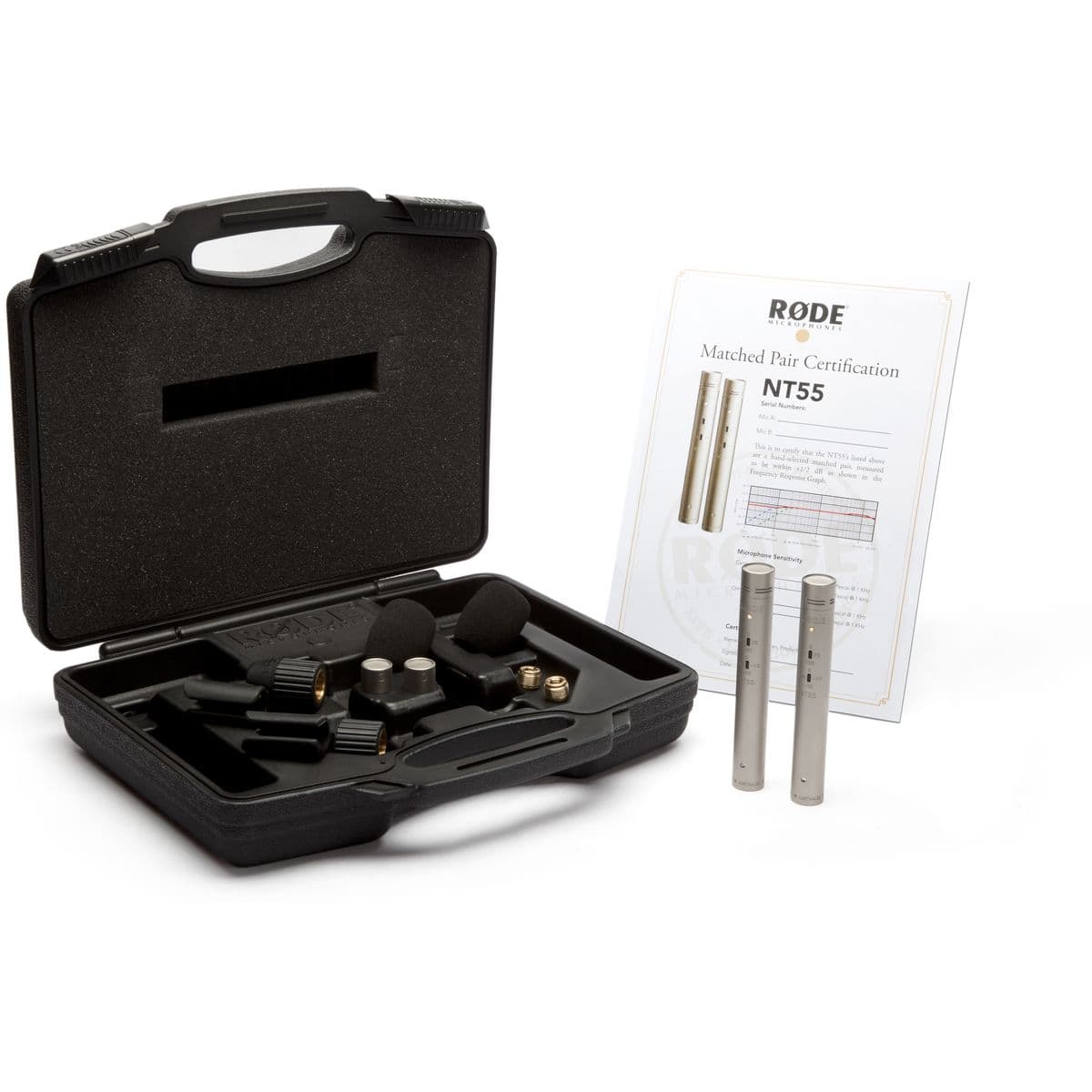 NT55-Matched Pair Compacte Condenser Pad And High Pass — RØDE
