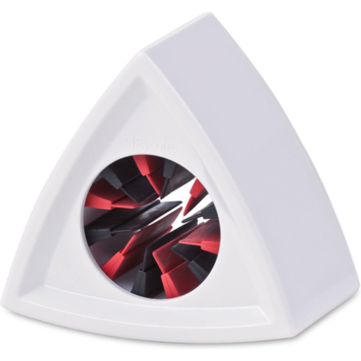 Single Triangular White Mic Flag — Rycote