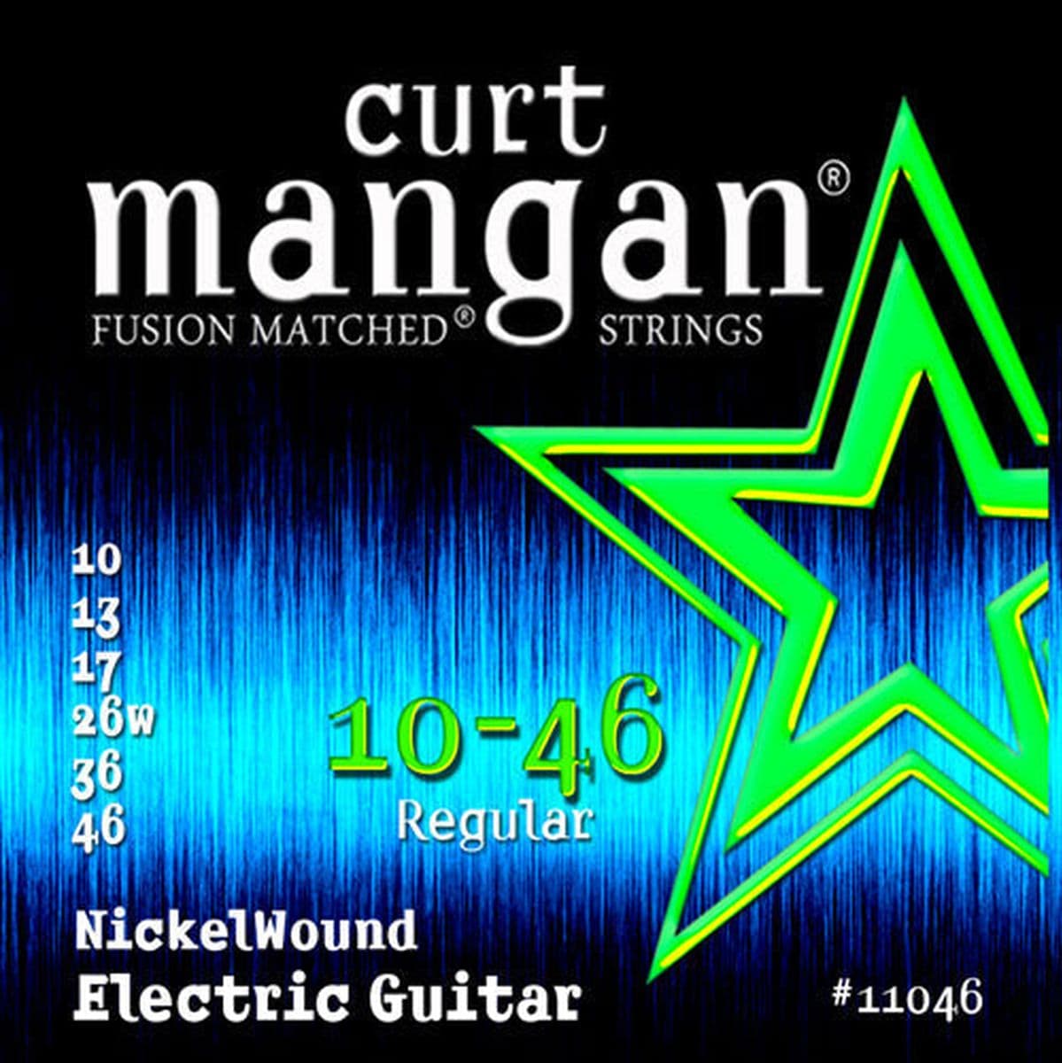 Guitar Nickel Wound Set 11046 10-46 — Curt Mangan