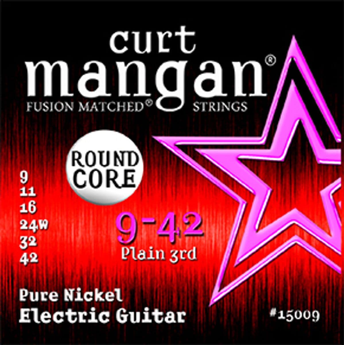Guitar Pure Nickel 17009 9-42 Round Core — Curt Mangan