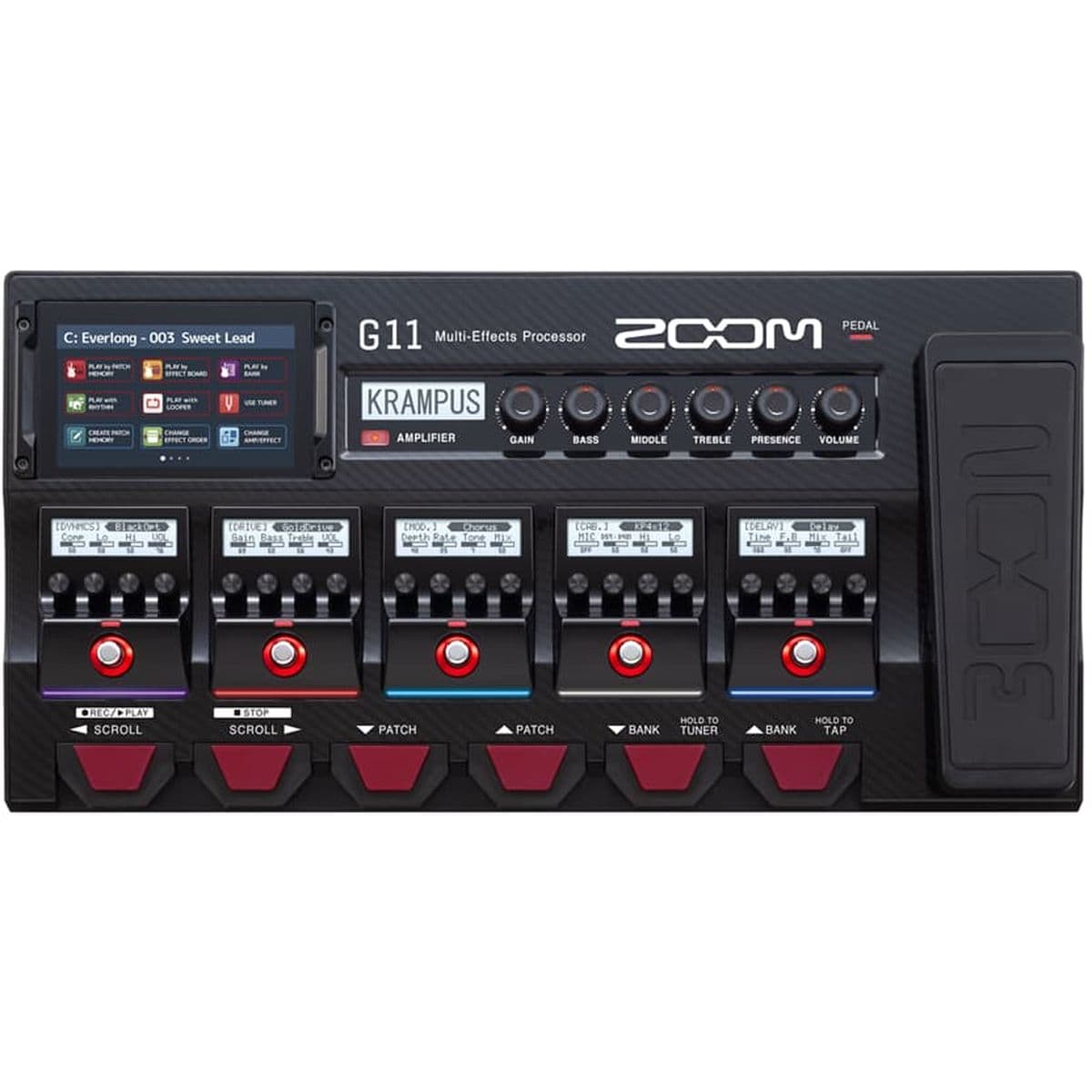 G11 Multi-Effects Processor For Guitari B-Ware — Zoom