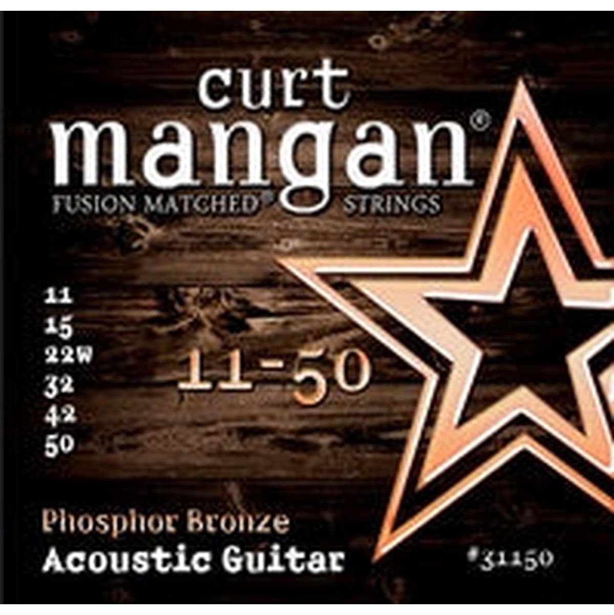 Guitar Phosphor Bronze Set 31150 11-50 — Curt Mangan