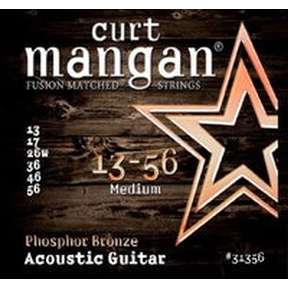 Guitar Phosphor Bronze Set 31356 13-56 Medium — Curt Mangan