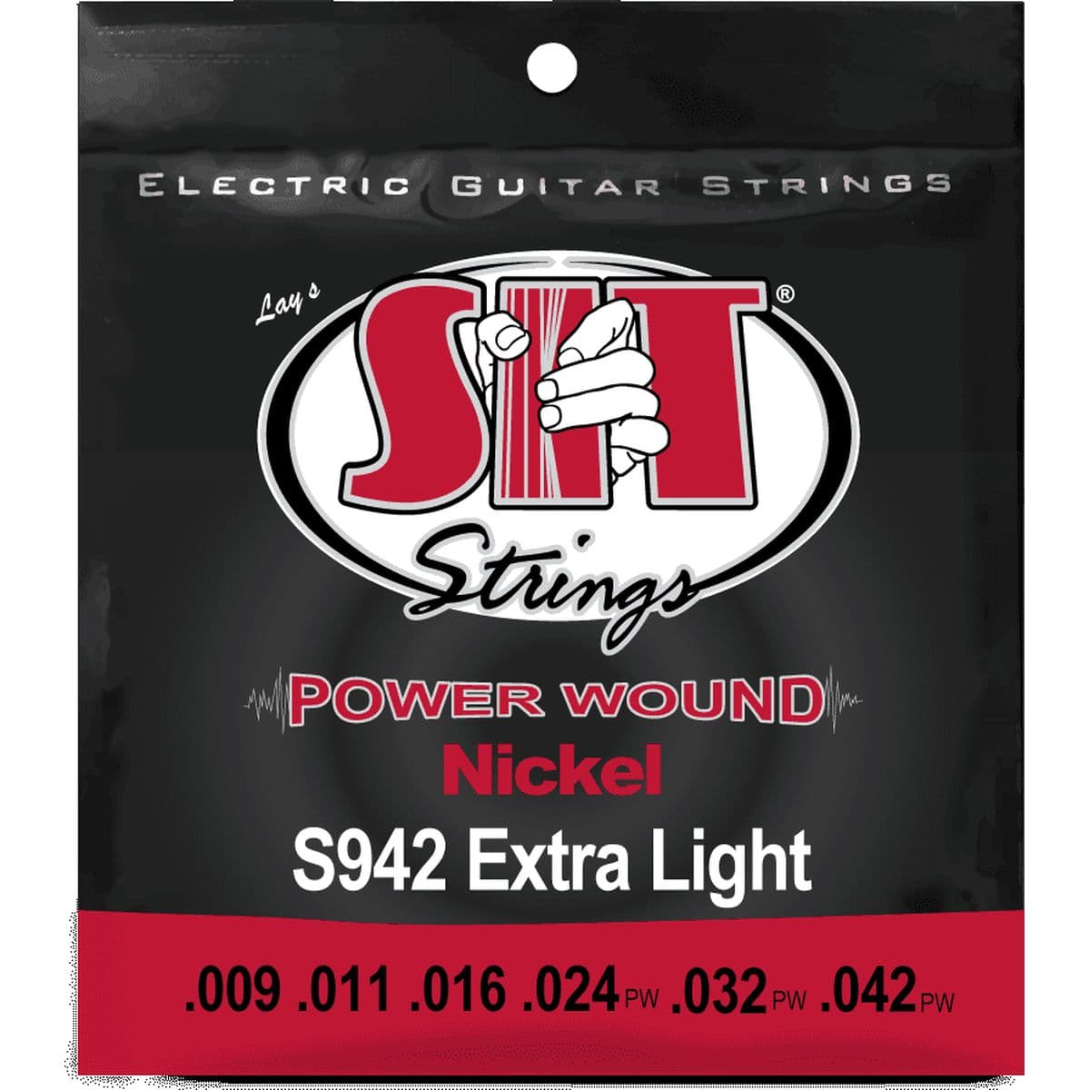 S942 Extra Light Power Wound Nickel Electric — S.I.T. Strings