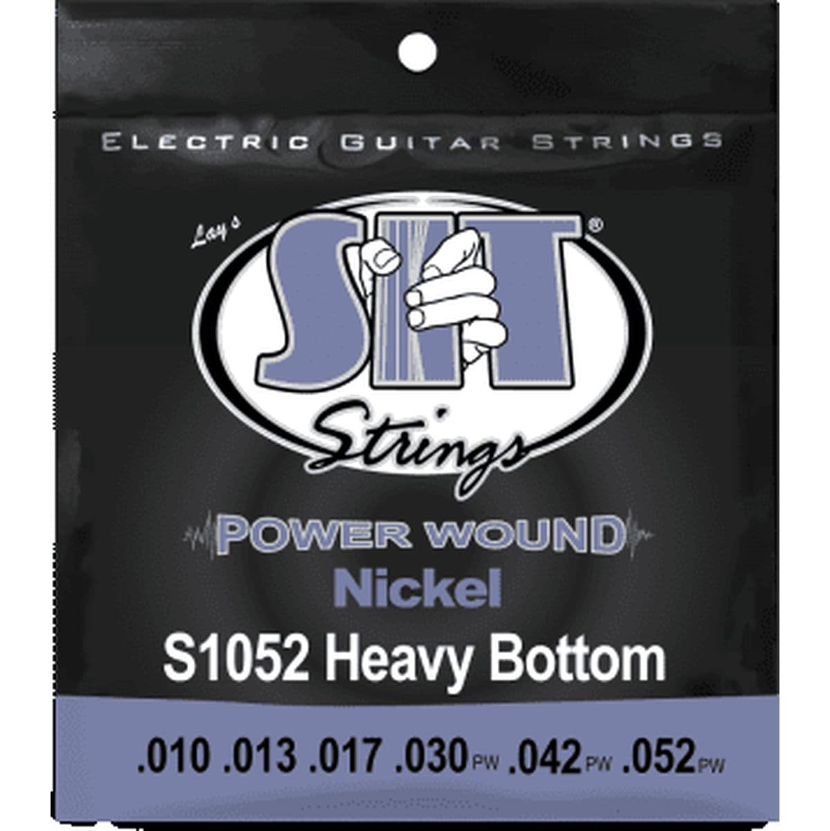 S1052 Heavy Bottom Power Wound Nickel Electric — S.I.T. Strings