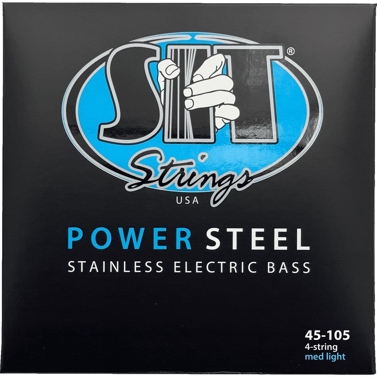 PSR45105L Medium-Light Power Steel Stainless Bass — S.I.T. Strings