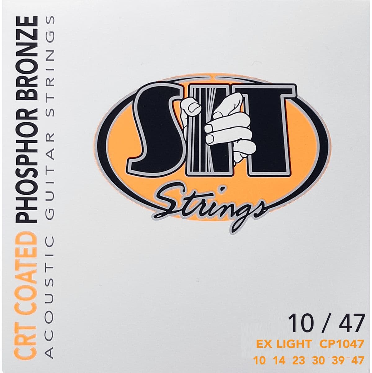 CP1047 CRT Coated Acoustic Guitar Strings Extra Light — S.I.T. Strings