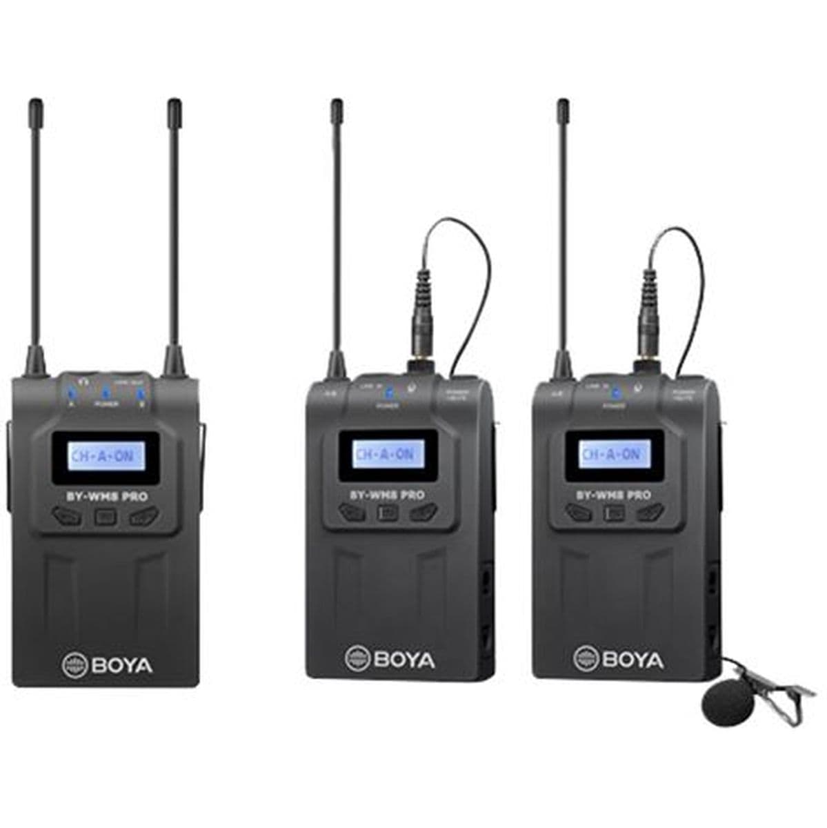 Uhf Duo Lavalier Microphone Wireless BY-WM8 PRO-K2 — Boya