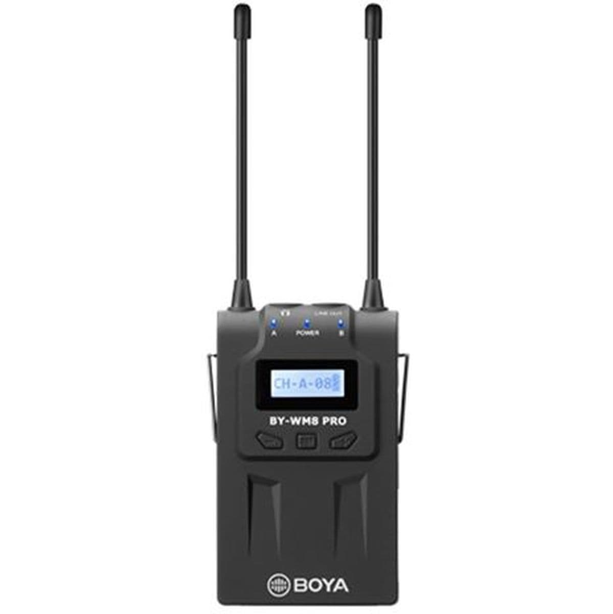 Uhf Duo Lavalier Microphone Wireless BY-WM8 PRO-K2 — Boya
