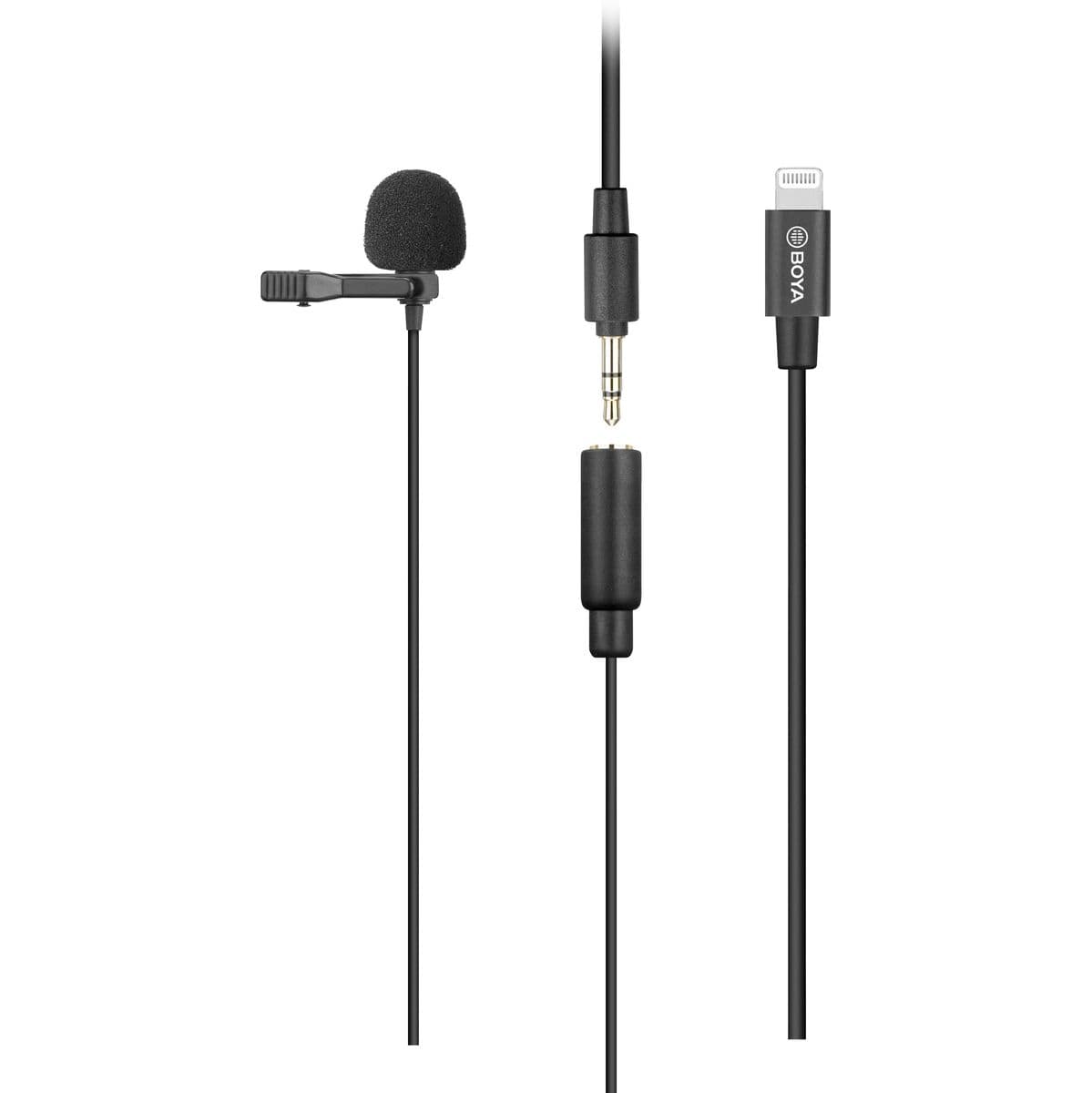 Clip-On Lavalier Microphone BY-M2 For iOS — Boya