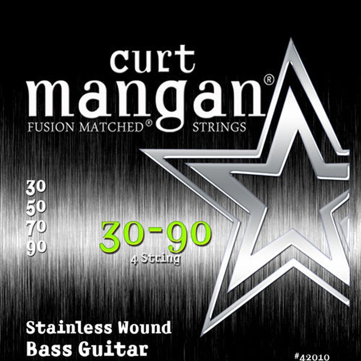 Stainless Steel Bass 42010 (Set) 30-90 — Curt Mangan
