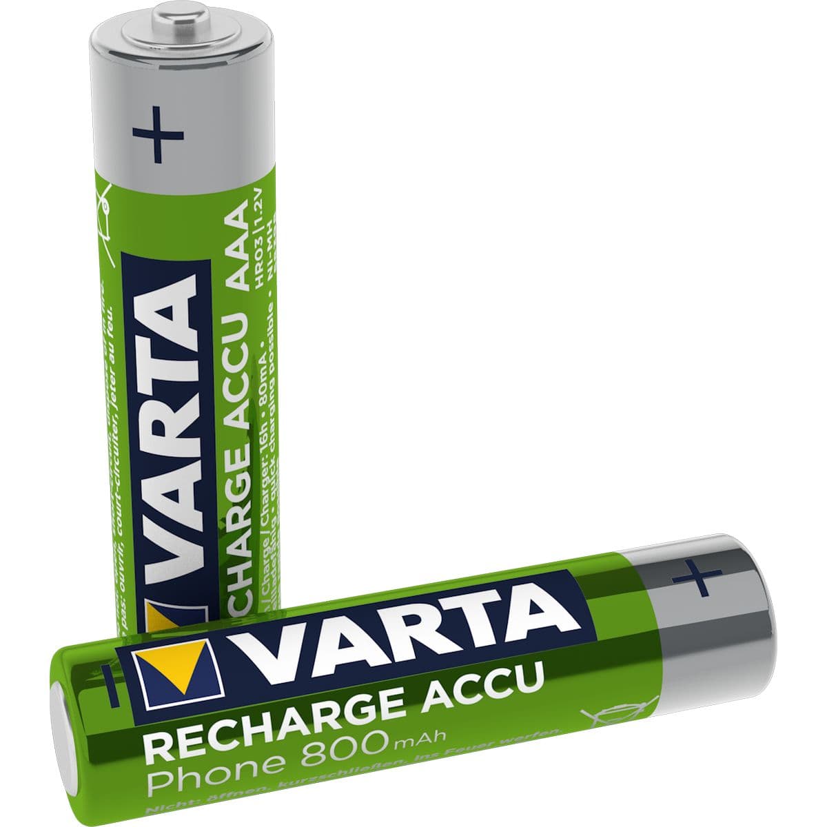 58398101402 T398 Phone Battery AAA 800mAh 2PAK — Varta