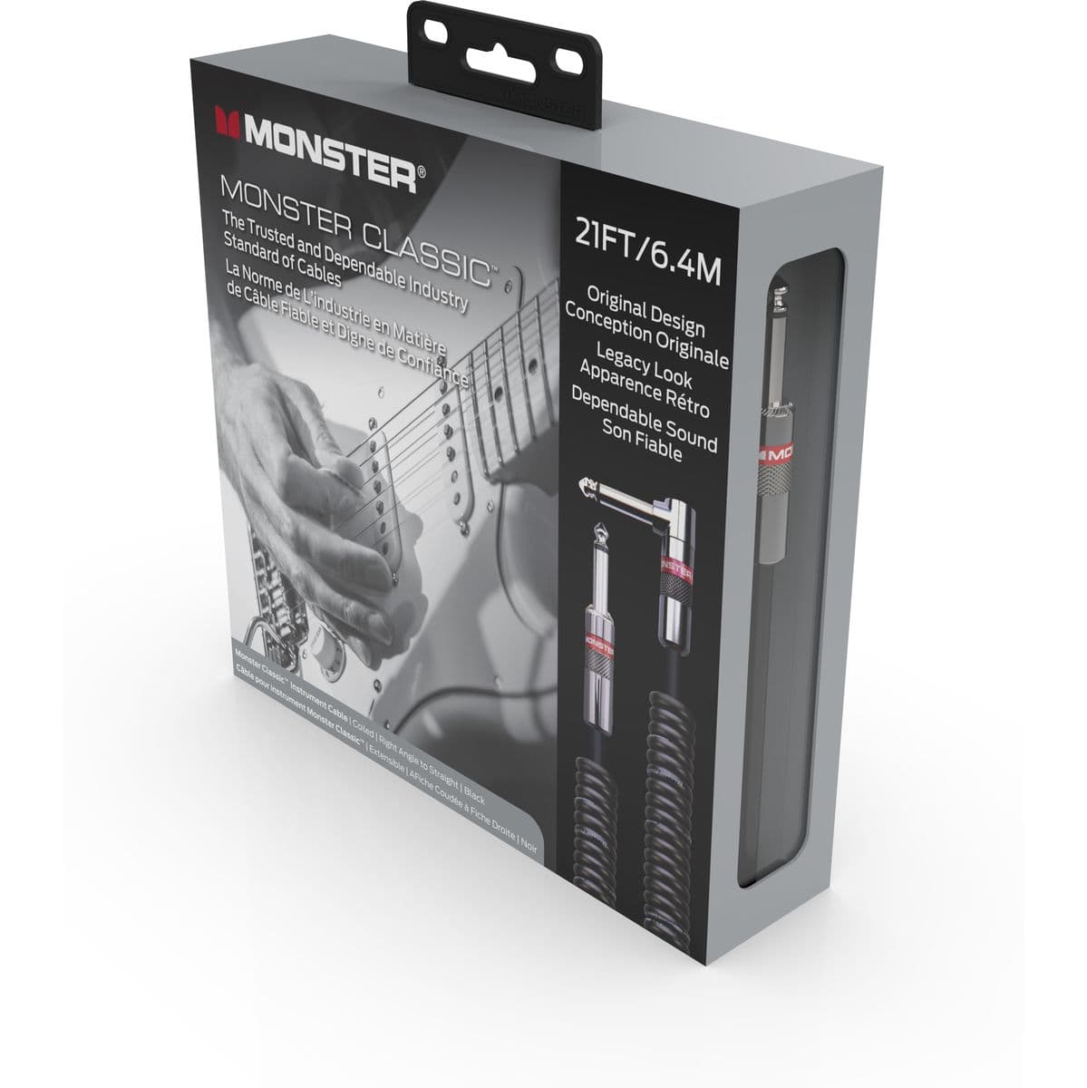 Classic Instrument 21 FT/6.4M Coiled - Monster Classic — Monster Cable