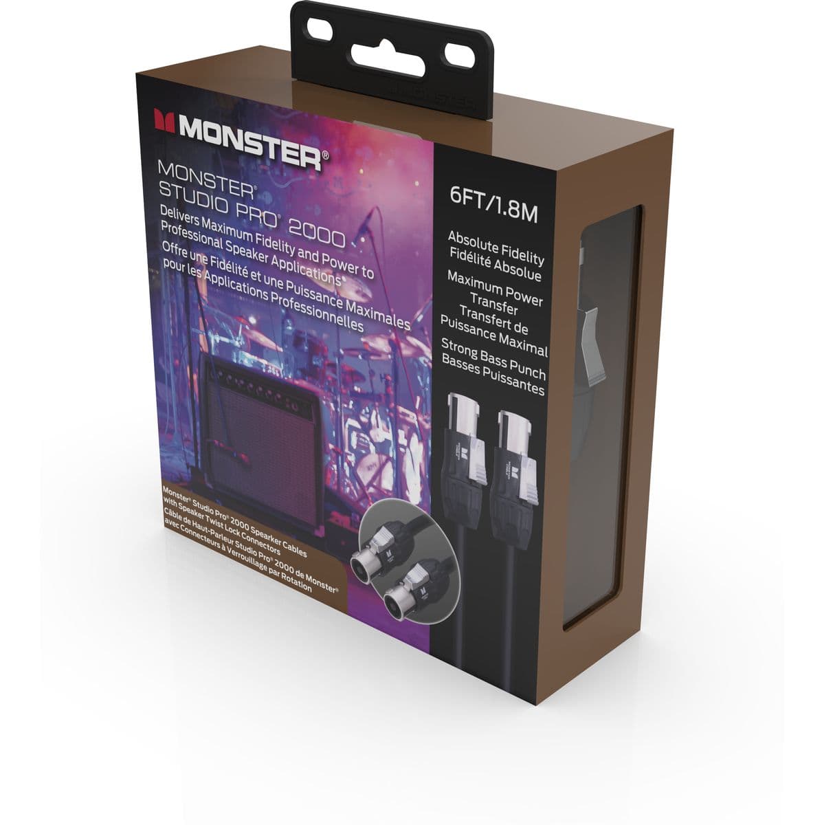 Studio Pro Speaker 1.8 MTR Speak-On Connectors Monster — Monster Cable
