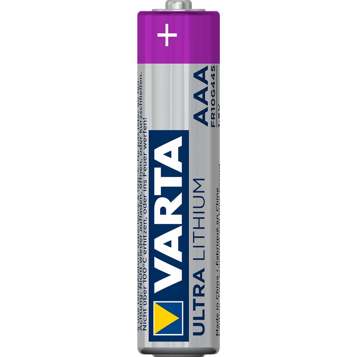 2400 Lithium AAA NR.6103 4PAK — Varta