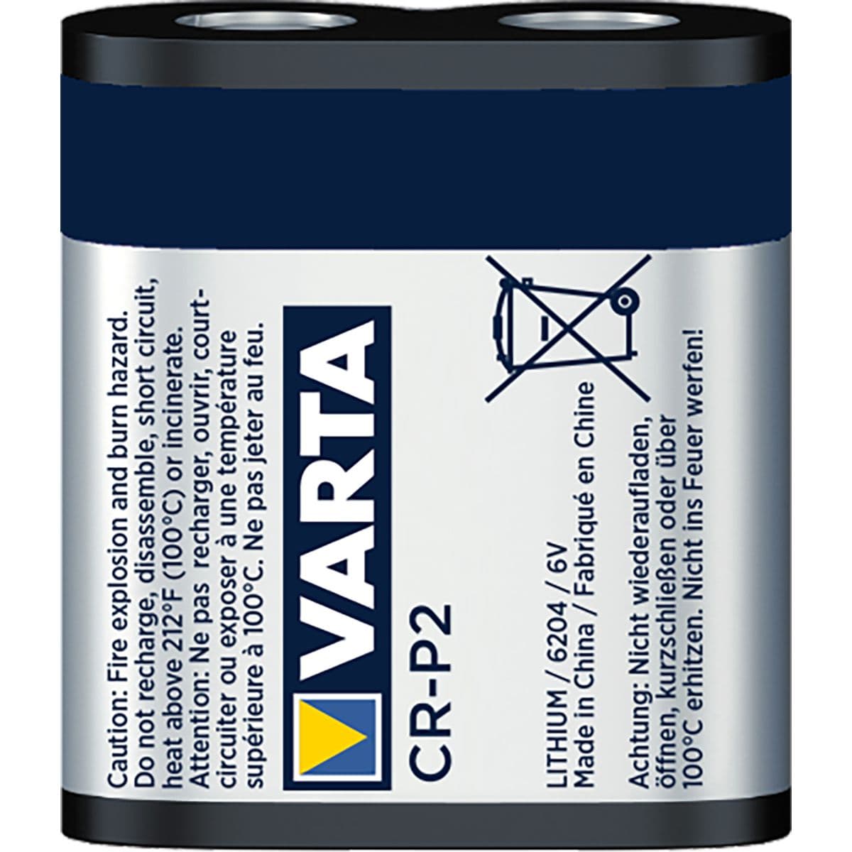 CR-P2 Lith.klein NR.6204 — Varta