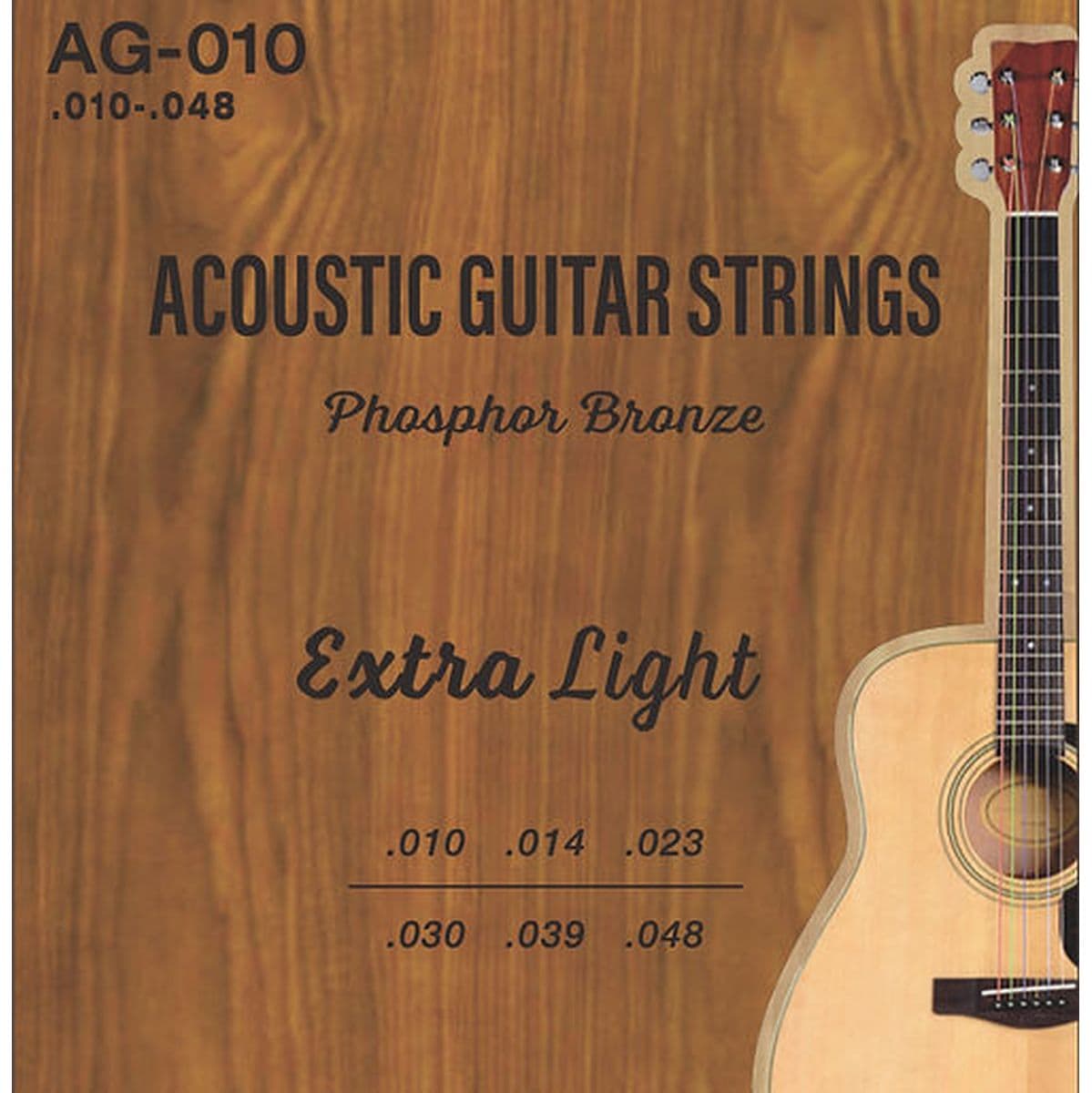 AG 010 Strings Western 010 In Wooden Box — CLX