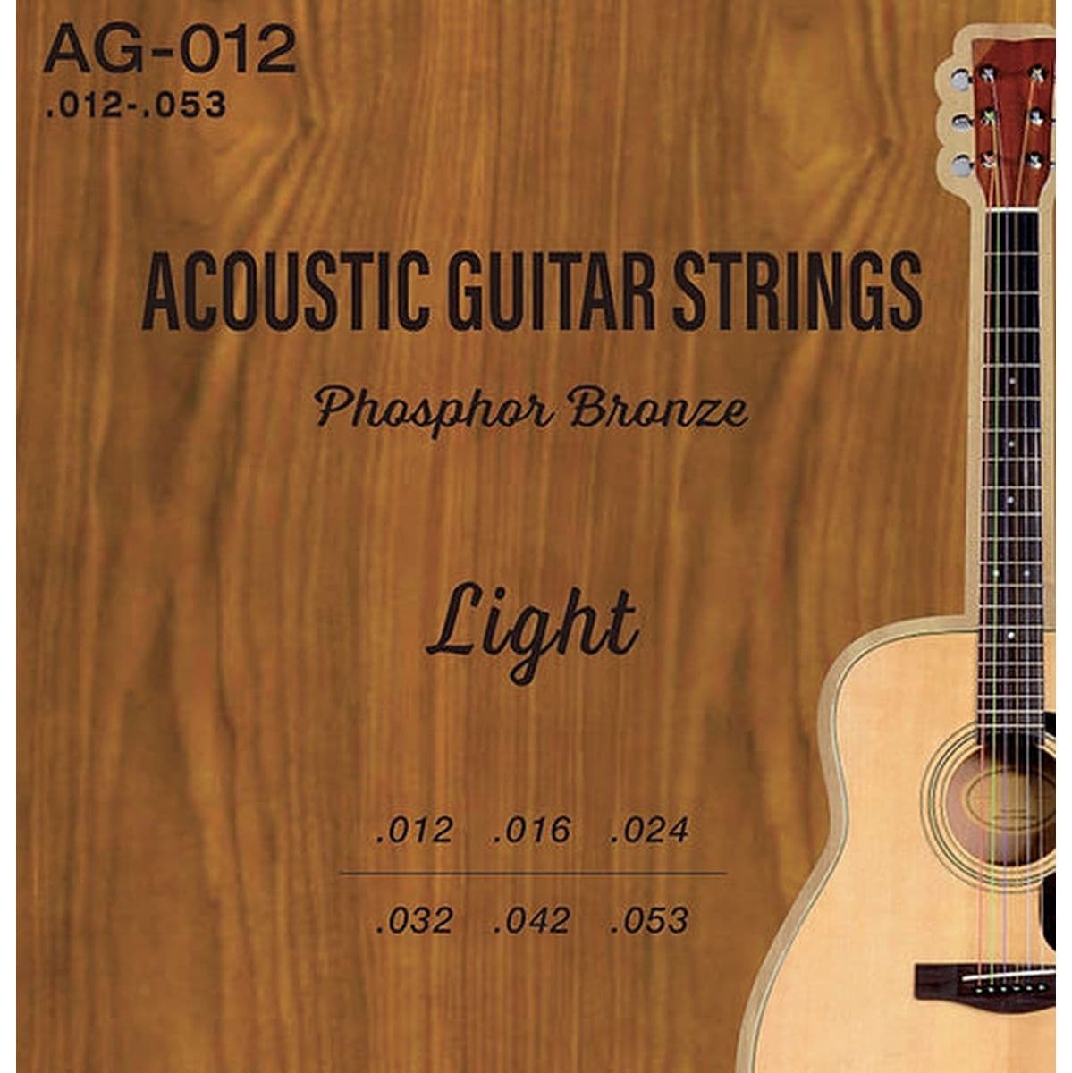 AG 012 Strings Western 012 In Wooden Box — CLX