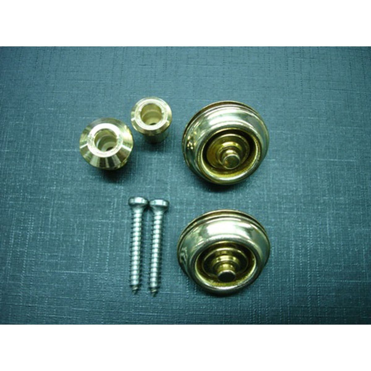 Gold Plated Dunlop Strap Locks - 9617 — Alhambra