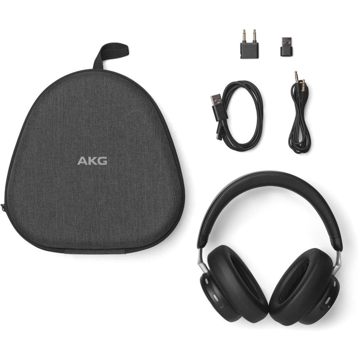 N9 Hybrid Anc Wireless Headphones Black — AKG