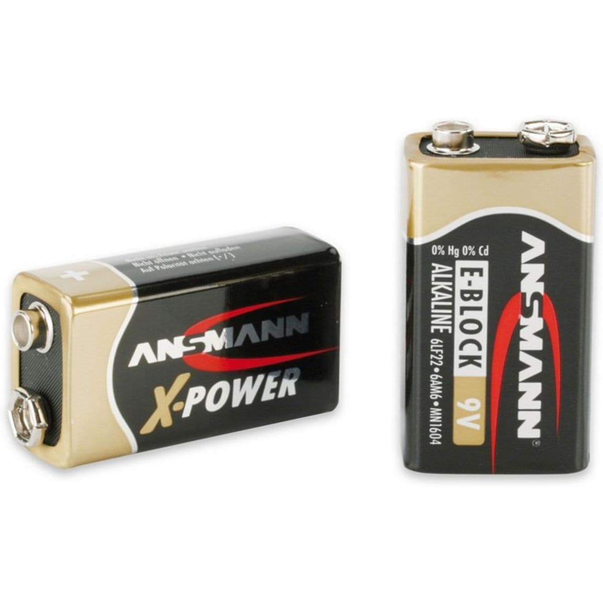 Alkaline X-Power 9V-Block 10-pcs — Ansmann