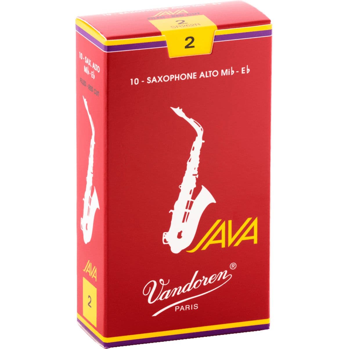 Reeds SR262R Alto-Sax Java Red 2 — Vandoren