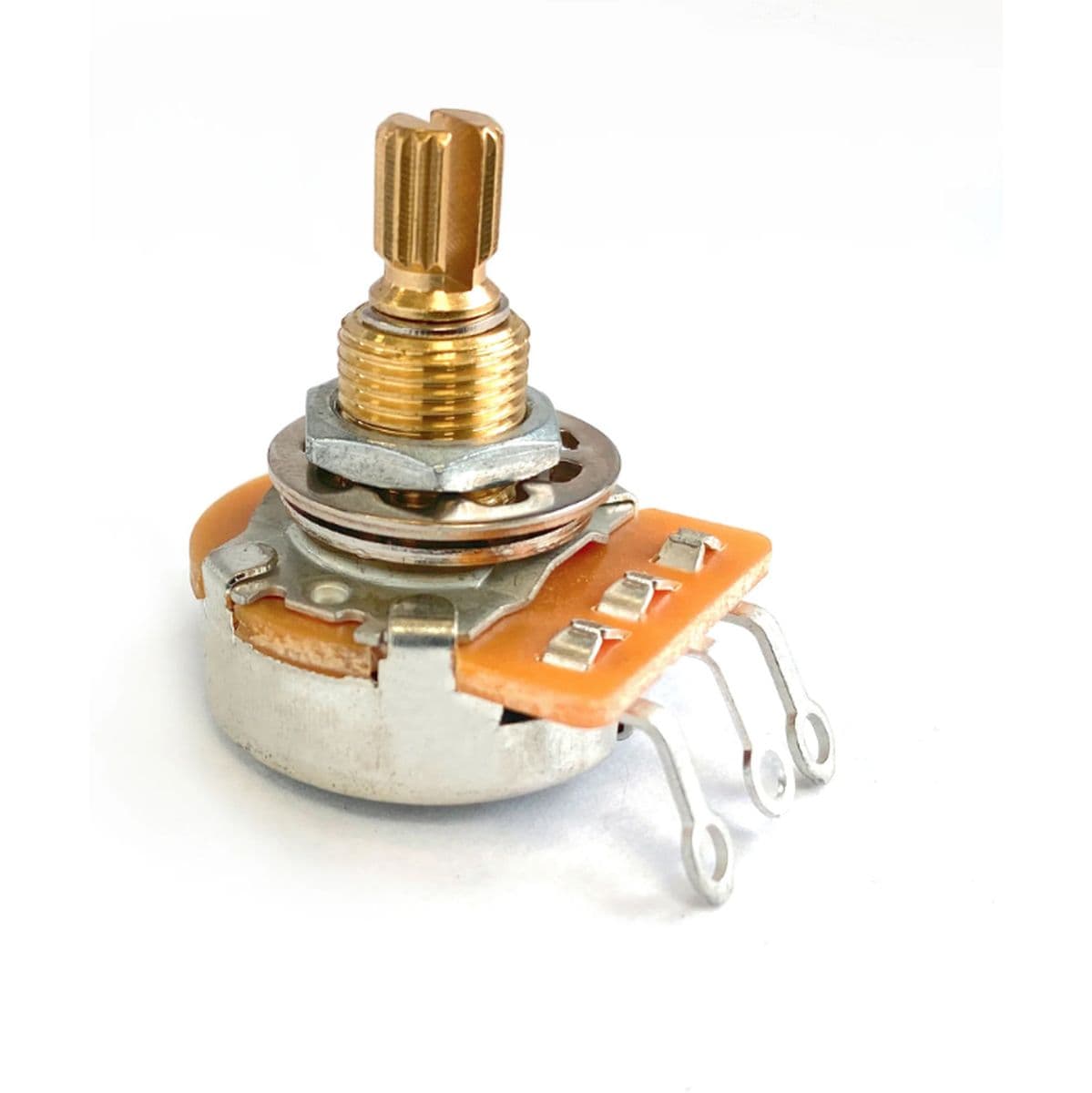 Al Pot Vol 250K Linear Taper Medium 3/4 Length Split 3/8 Shaft — AxLabs