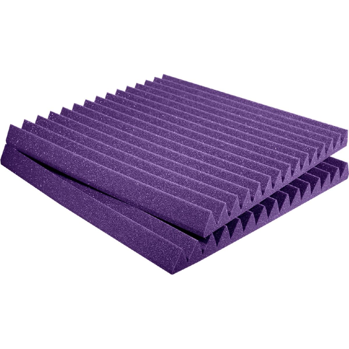 2 Studiofoam Wedge 2" x 2'x2' Panel Purple — Auralex