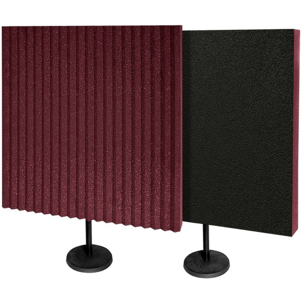 DeskMAX 2 Panels 61x61x7.5cm Burgundy — Auralex