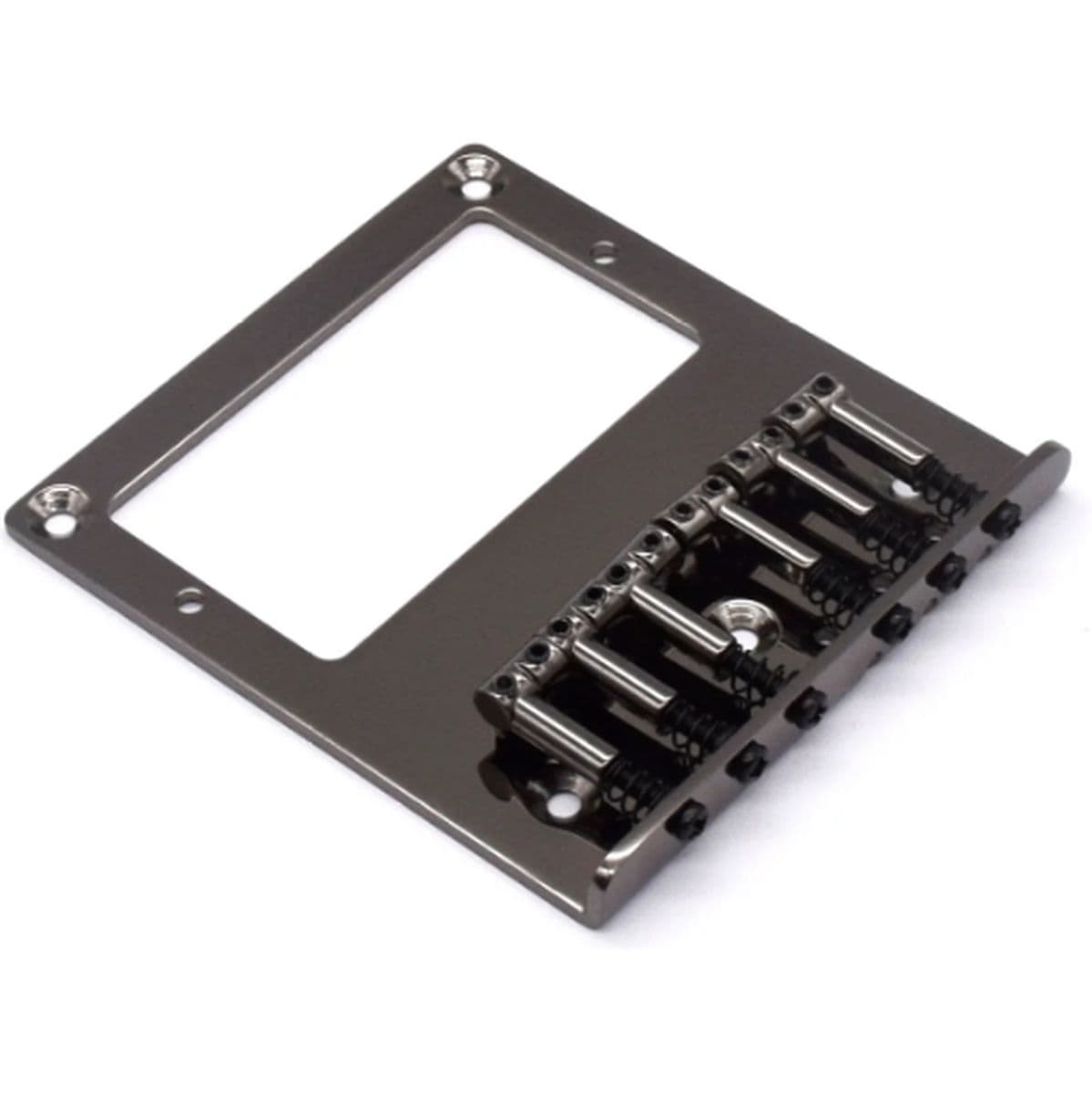 Alkd Tele Bridge w/ Humbucker Mount Black Nickel — AxLabs