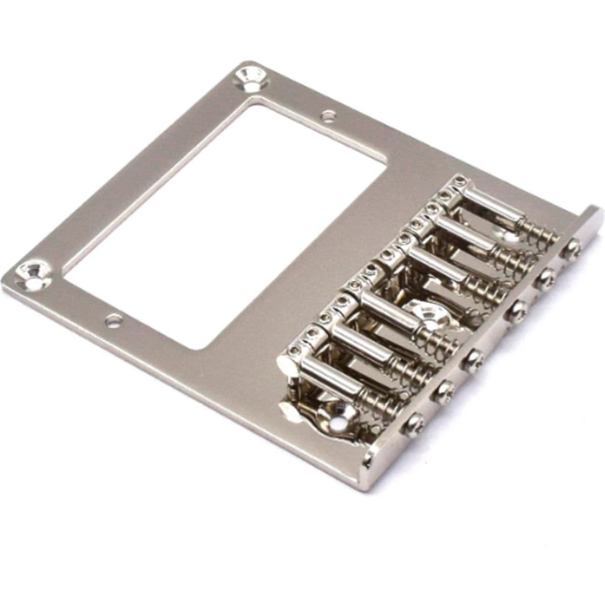 Alkd Tele Bridge w/ Humbucker Mount Nickel — AxLabs