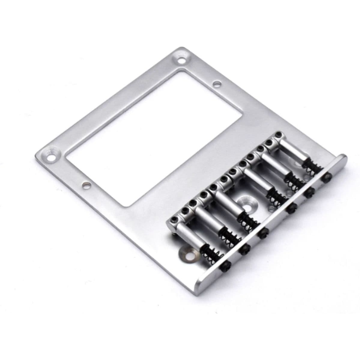 Alkd Tele Bridge w/ Humbucker Mount Satin Chrome — AxLabs
