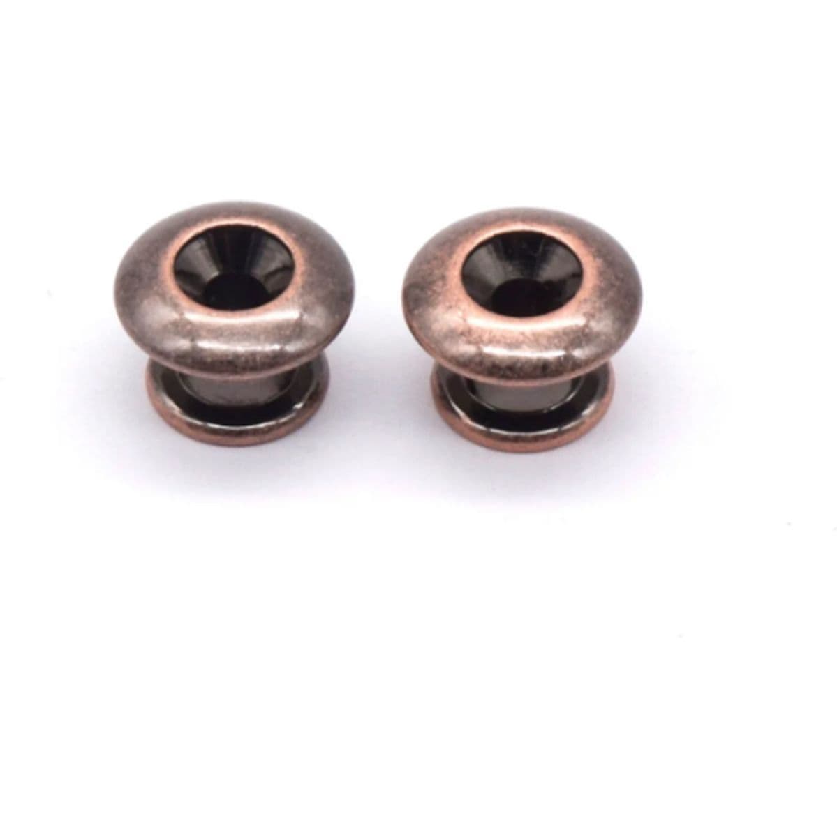 Alkd Strap Buttons S (2) Antique Bronze — AxLabs