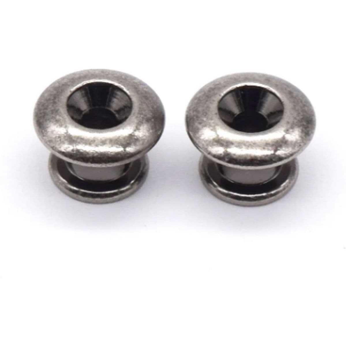 Alkd Strap Buttons S (2) Antique Silver — AxLabs