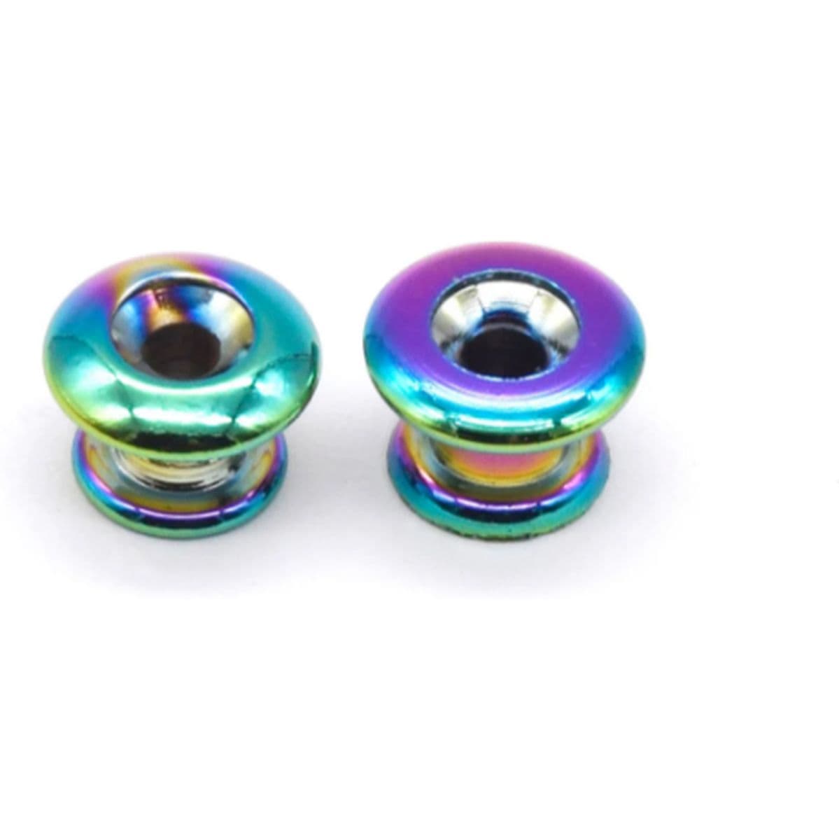 Alkd Strap Buttons S (2) Burnt Chrome — AxLabs