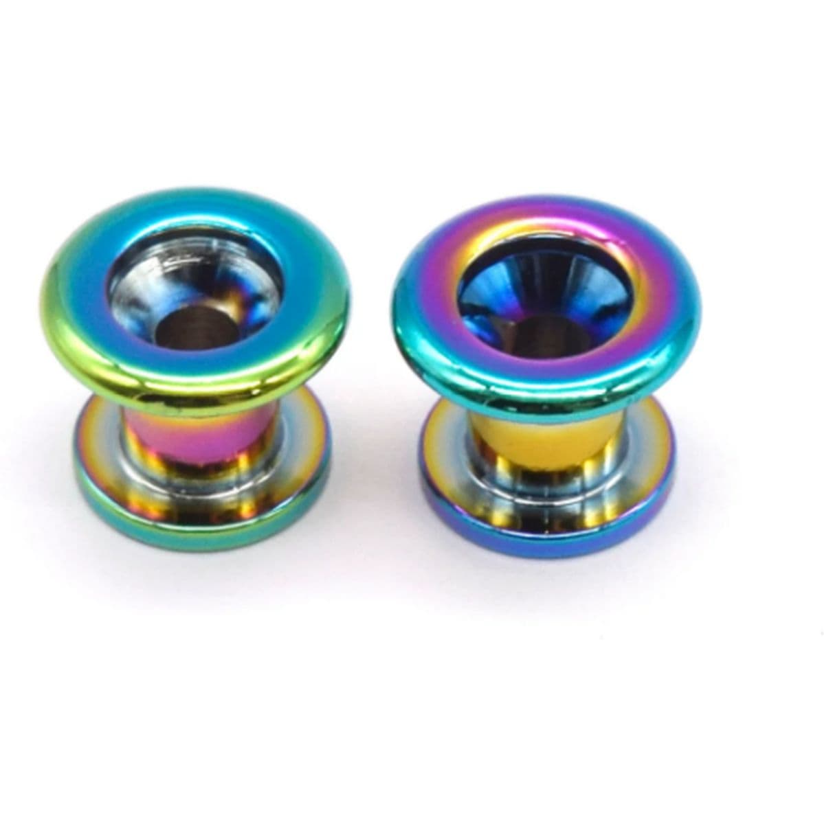 Alkd Strap Buttons Long (2) Brunt Chrome — AxLabs