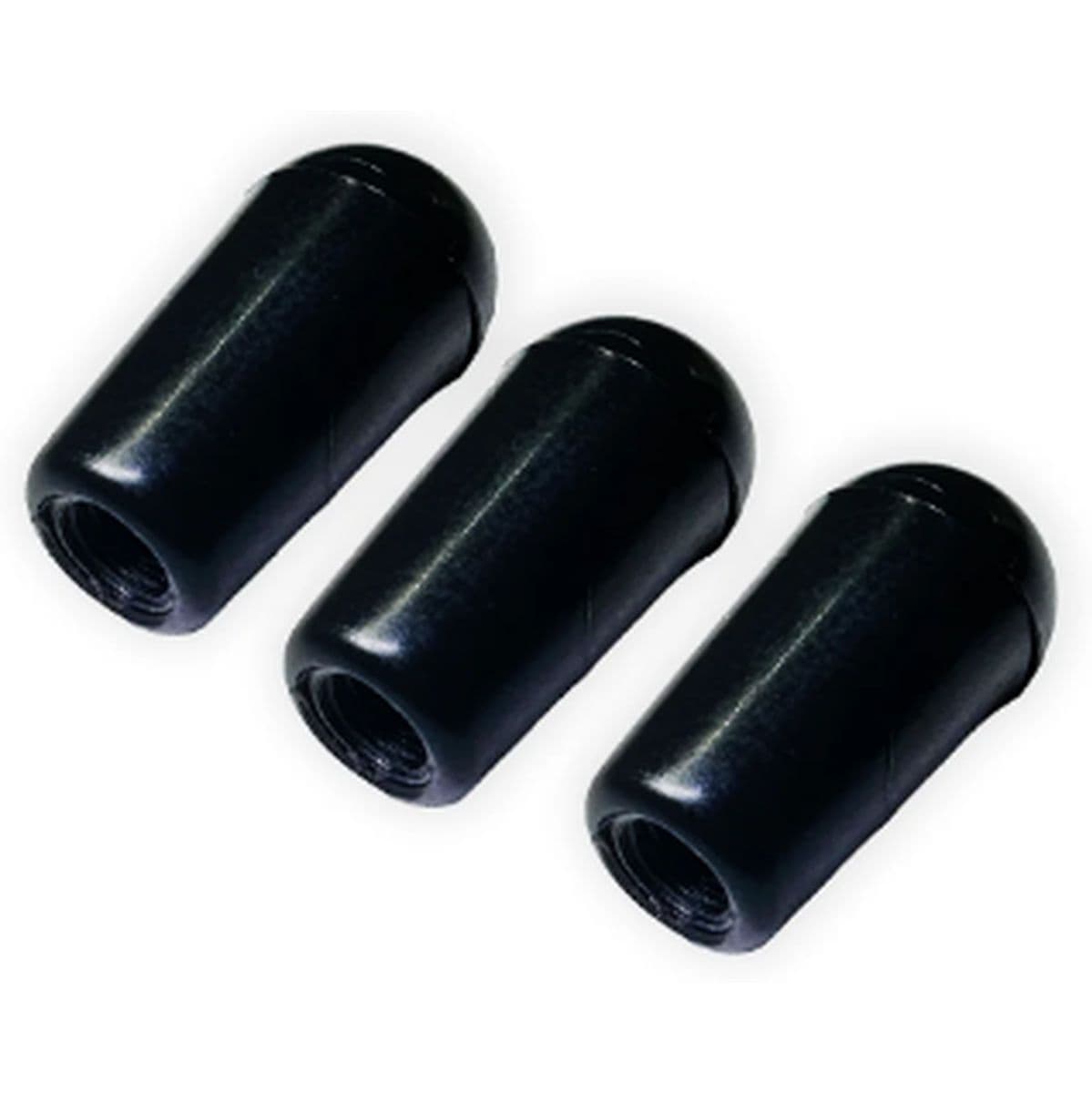 Al 3-Way Toggle Switch Cap 3-Pack Black 3.5/4mm 8/32 — AxLabs
