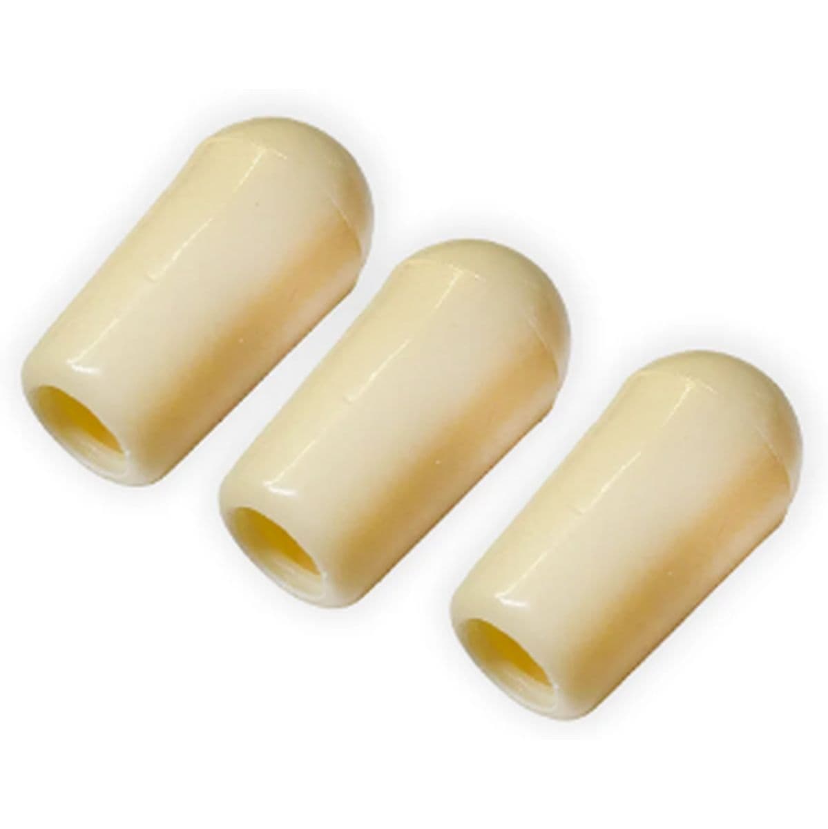 Al 3-Way Toggle Switch Cap 3-Pack Aged White / Cream 3.5/4mm 8/32 — AxLabs