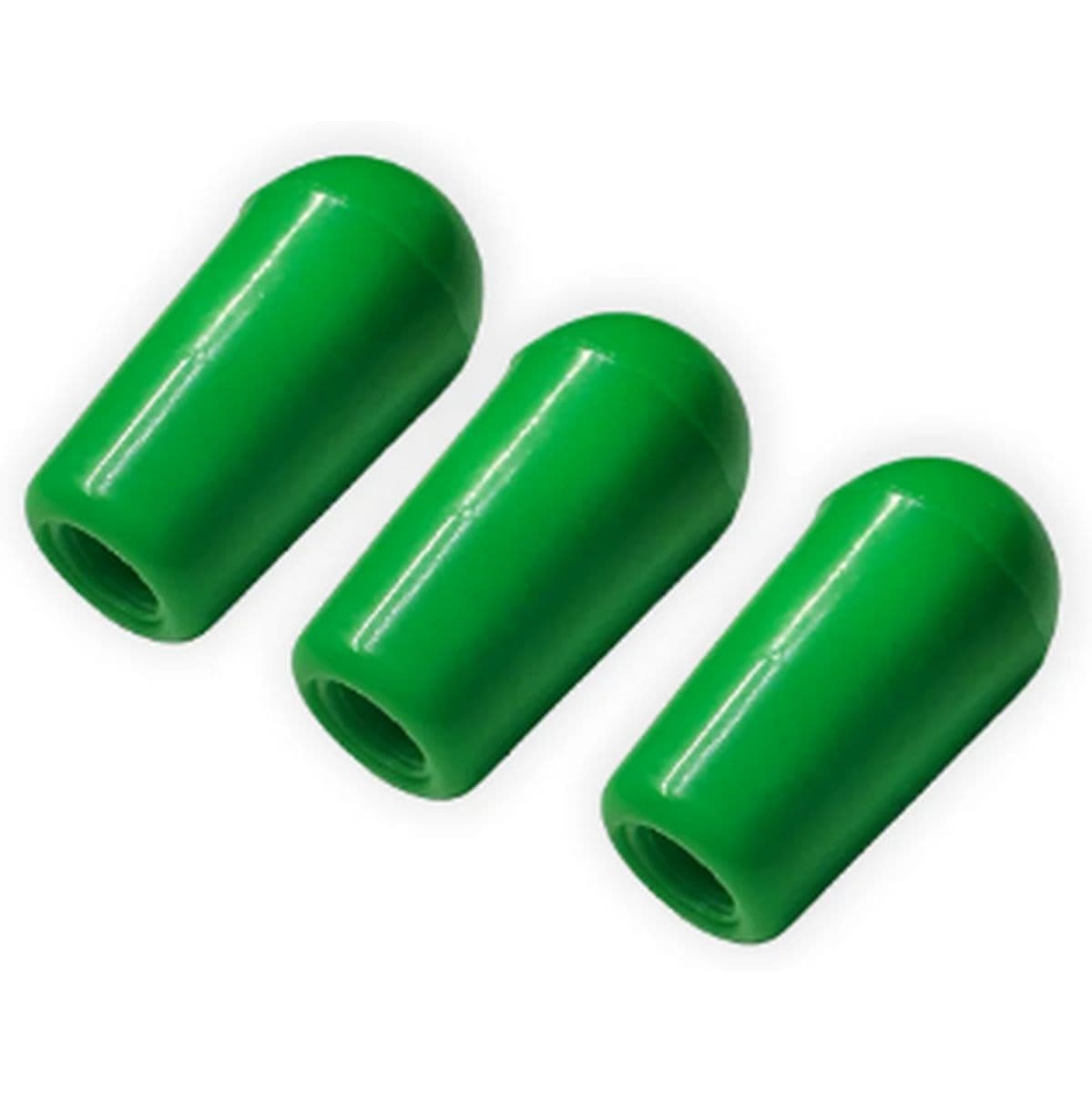 Al 3-Way Toggle Switch Cap 3-Pack Green 3.5/4mm 8/32 — AxLabs