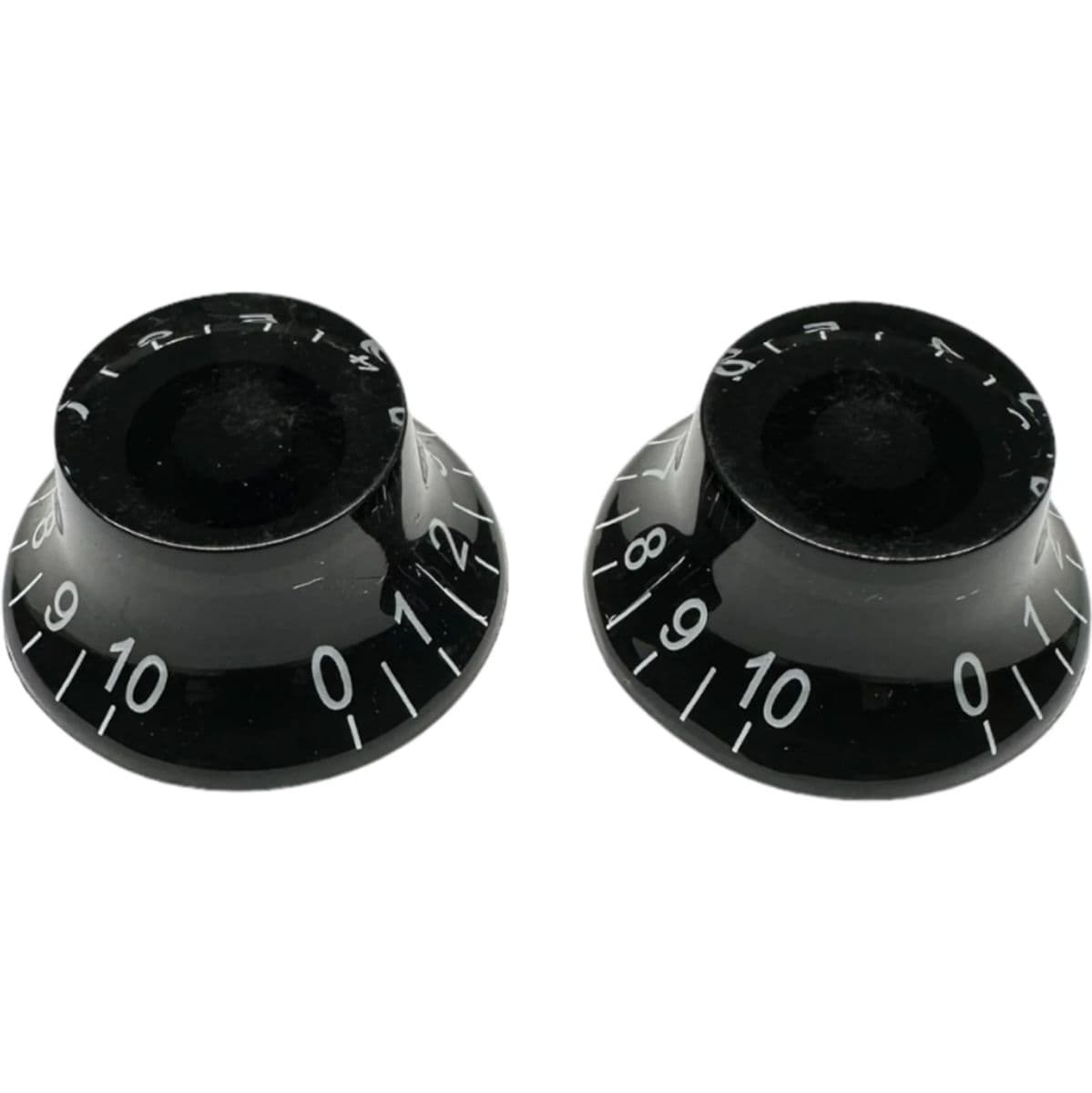 Al Bell Knob 18SP Black w/ White Font 2-Pack — AxLabs