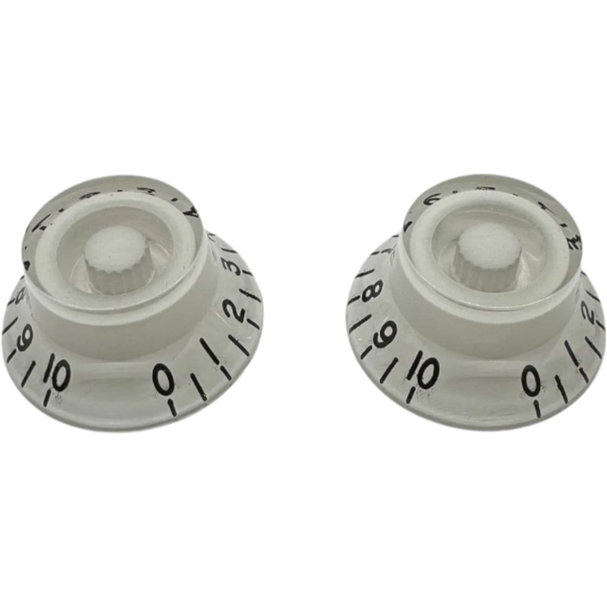 Al Bell Knob 18SP White w/ Black Font  2-Pack — AxLabs