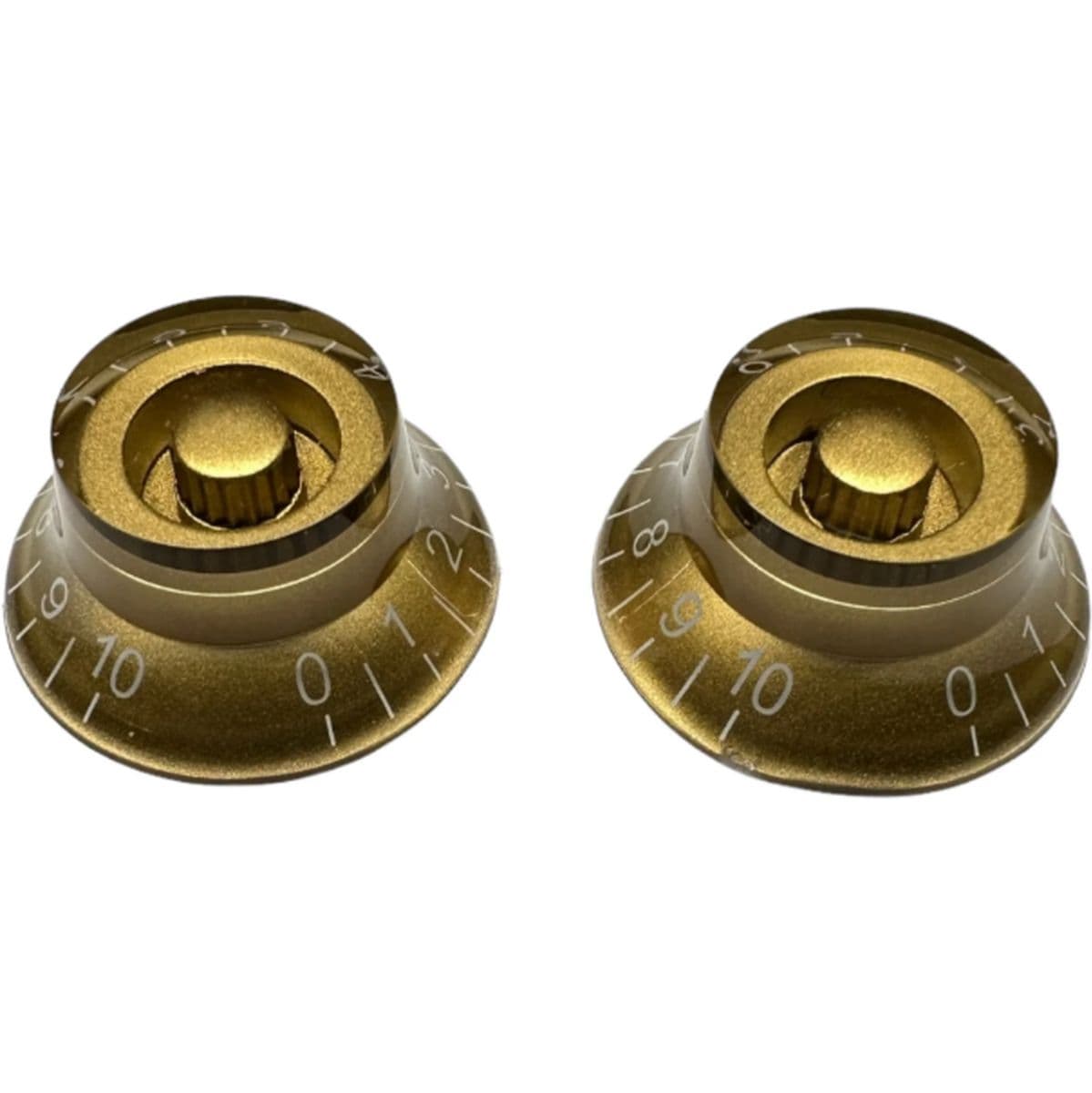 Al Bell Knob 18SP Gold w/ White Font 2-Pack — AxLabs