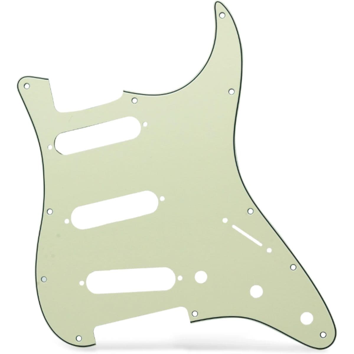 Al Strat-Style PG 3 Ply 11H Mintgrn — AxLabs