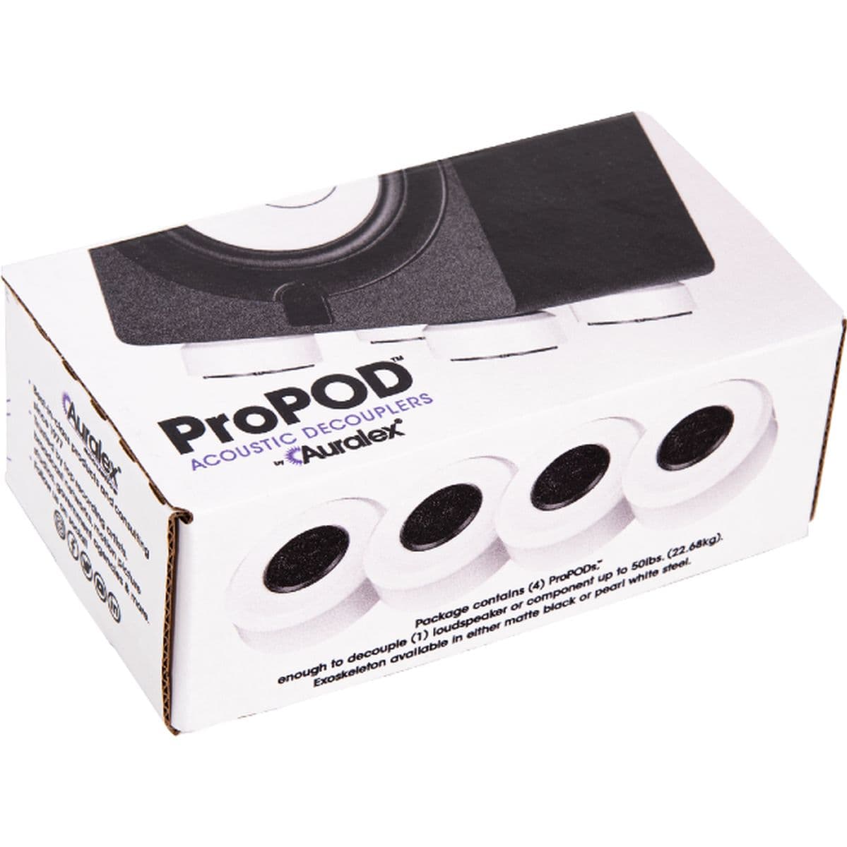 Propod White 4-pack — Auralex