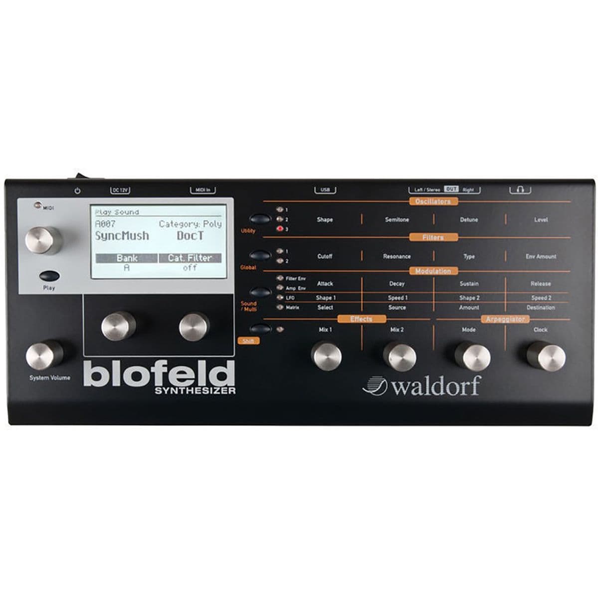 Blofeld Desktop Black — Waldorf